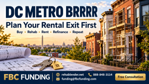 DC Metro BRRRR Financing